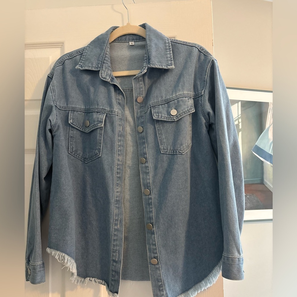 Denim Blue Women's Jacket